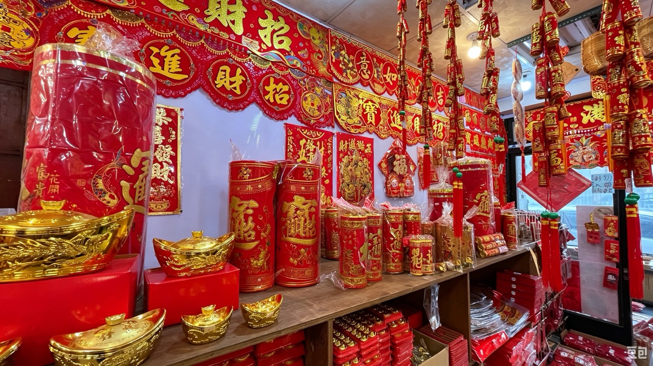 春聯與年節吊飾展示